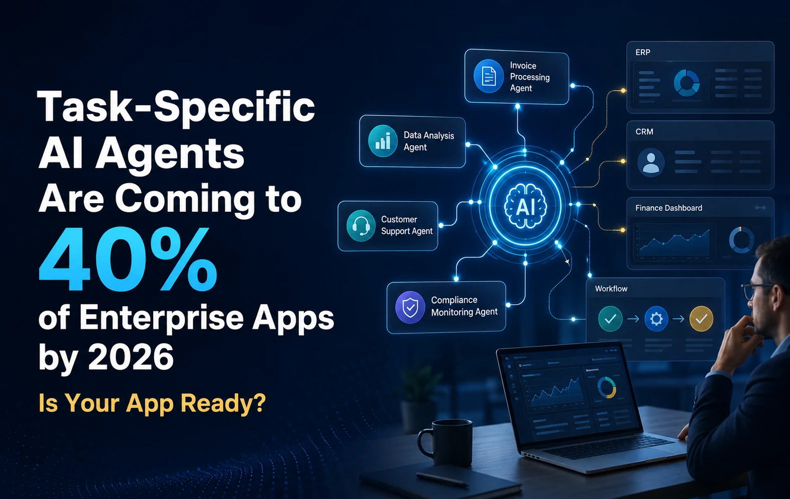Task-Specific AI Agents Are Coming to 40% of Enterprise Apps by 2026 — Is Your App Ready?