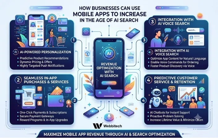 How Businesses Can Use Mobile Apps to Increase Revenue in the Age of AI Search