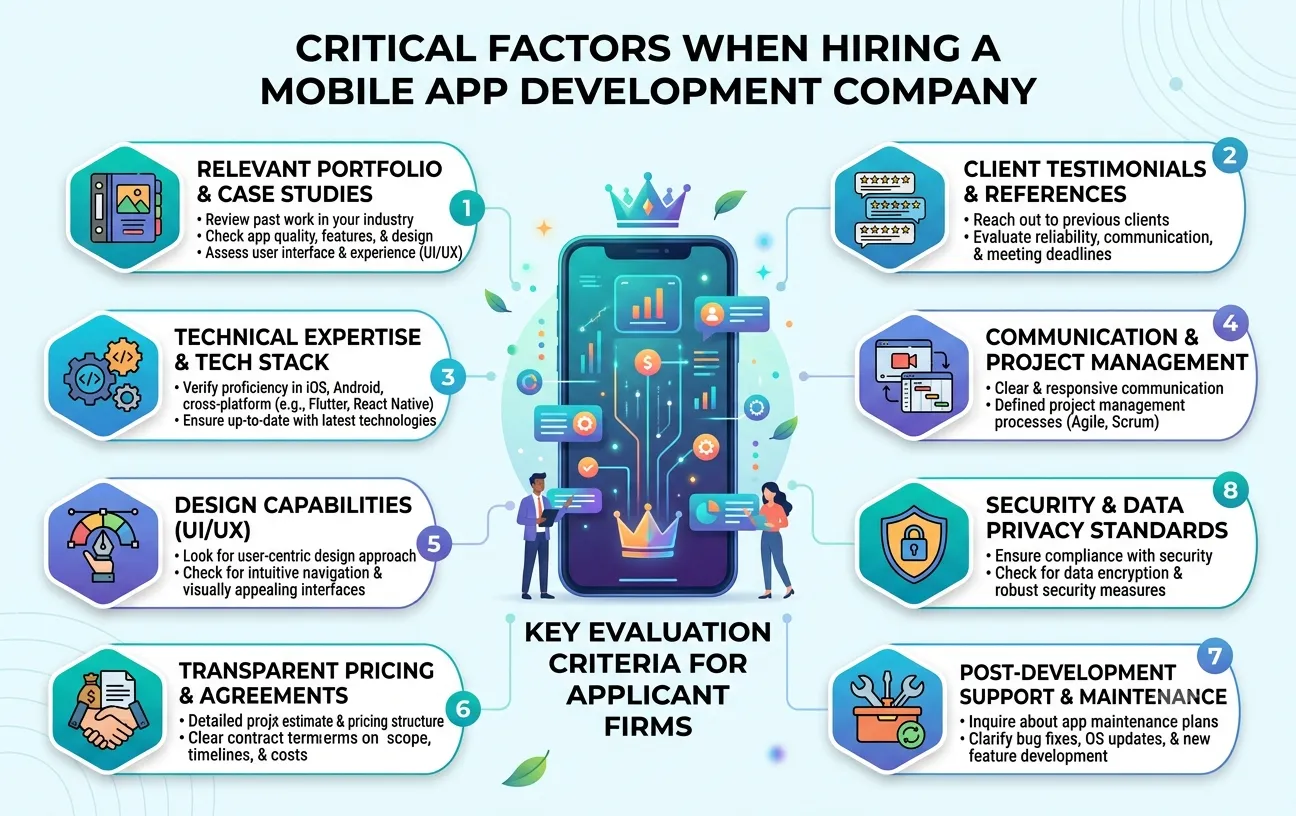 What Should Businesses Look for Before Hiring a Mobile App Development Company